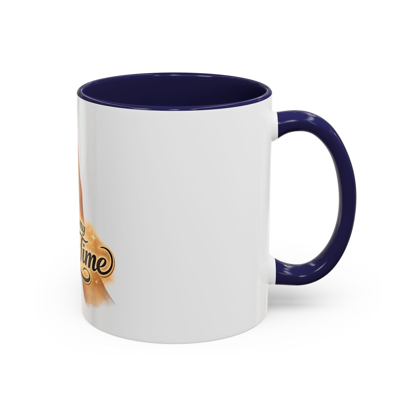 I Need My Knee Time Prayer Coffee Mug — Religious Prayer Hands Accent Mug